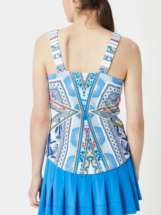 Lucky In Love Women's Paradise Print Tank 2 Lucky In Love Women's Paradise Print Tank - Image 2