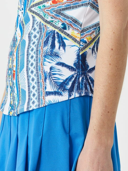 Lucky In Love Women's Paradise Print Tank 3 Lucky In Love Women's Paradise Print Tank - Image 3