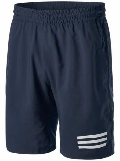 Men's Adidas Club 3 Stripe Short - Navy