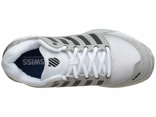K-Swiss Men's K Swiss Hypercourt Express Tennis Shoes - Grey 5 K-Swiss Men's K Swiss Hypercourt Express Tennis Shoes - Grey - Image 5