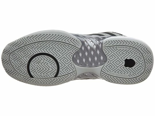 K-Swiss Men's K Swiss Hypercourt Express Tennis Shoes - Grey 4 K-Swiss Men's K Swiss Hypercourt Express Tennis Shoes - Grey - Image 4