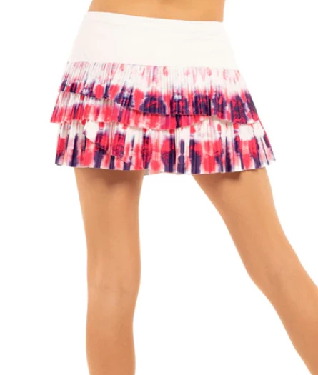 Women's Lucky In Love Sunburst Pleated Scallop Skirt 2 Women's Lucky In Love Sunburst Pleated Scallop Skirt - Image 2