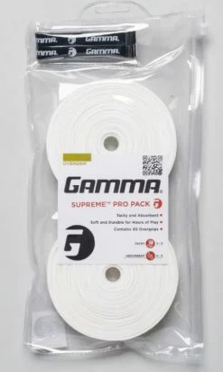Gamma Supreme 30pk Tennis Overgrip