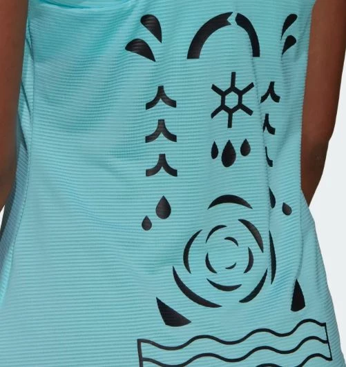 Adidas Women's Paris Tennis Y-Tank Top 2 Adidas Women's Paris Tennis Y-Tank Top - Image 2