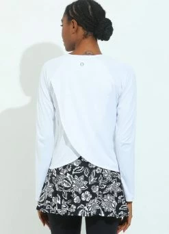 Dona Jo Women's Move Tennis Long Sleeve Shirt -tennis Sales Store wh2 e931a417 5af4 4303 b878 4f80ec376e53